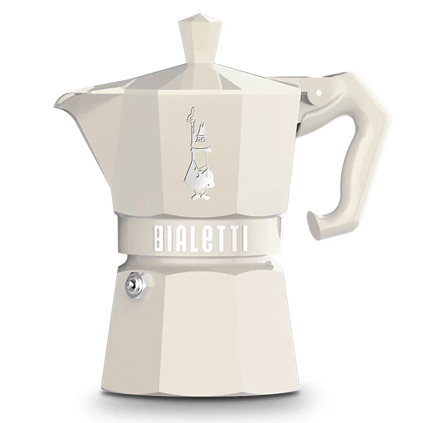 BIALETTI - 3 CUPS ESPRESSO MOKA PASTEL CREAM 1 UN