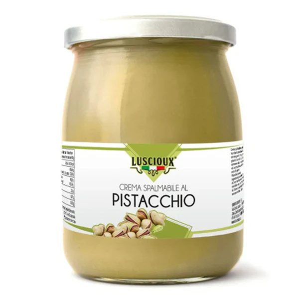 LUCIOUX - PREMIUM SICILIAN PISTACHIO CREAM 6x550 ML