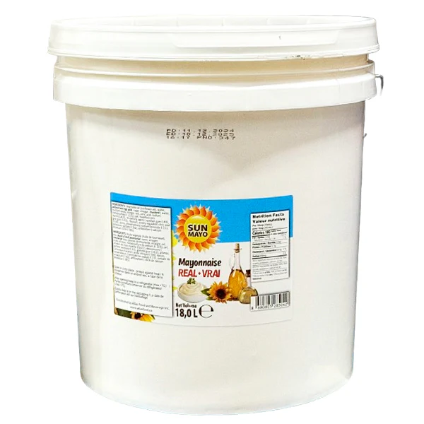 SUN MAYO - SUNMAYO MAYONNAISE 72% 18LT