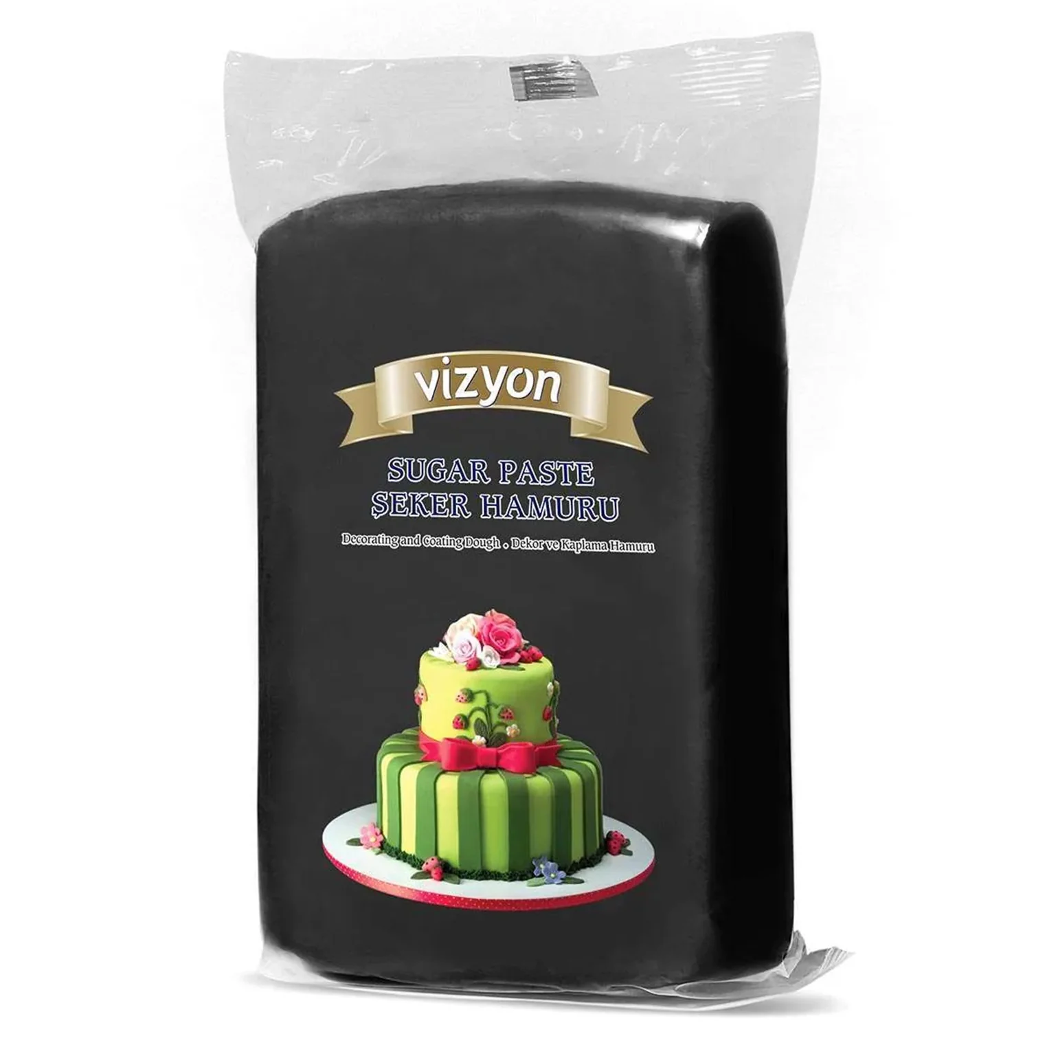 VIZYON - SUGAR PASTE BLACK 12x1 KG