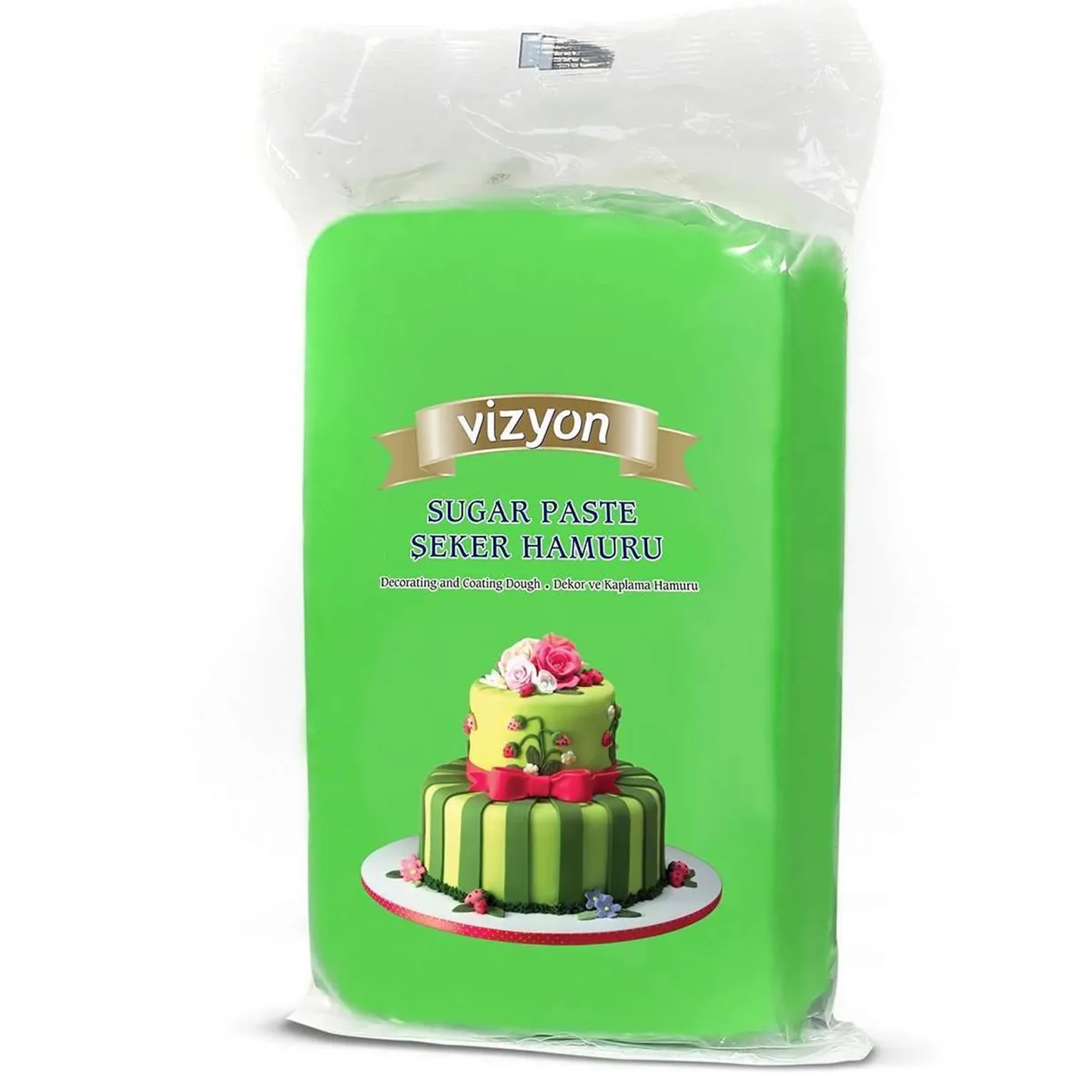 VIZYON - SUGAR PASTE GREEN 1KG