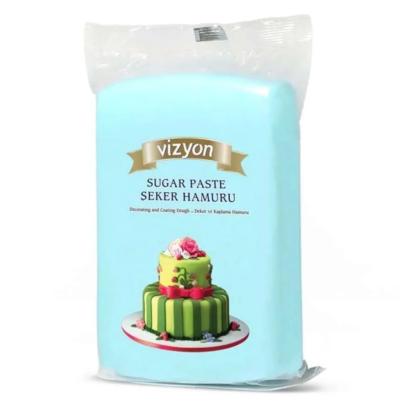 VIZYON - SUGAR PASTE LIGHT BLUE 1KG
