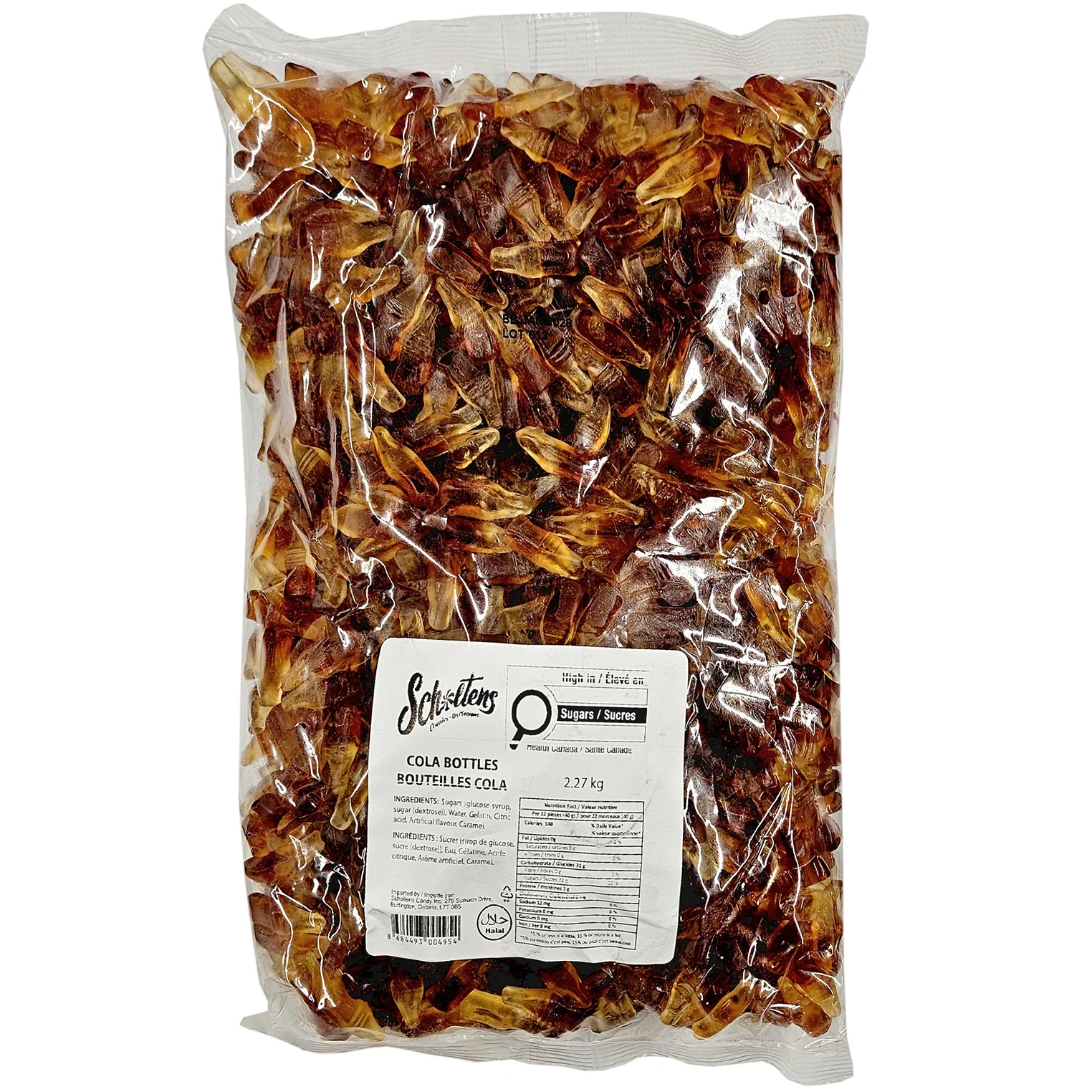 SCHOLTENS - COLA BOTTLES 4x2.27 KG