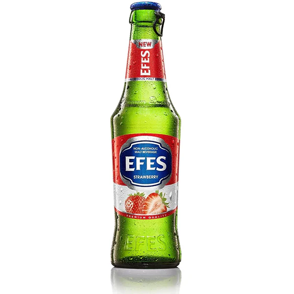 EFES - NON ALCOHOLIC MALT STRAWBERRY 24x330 ML
