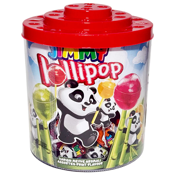 TAYAS - JIMMY LOLLIPOP ASSORTED 1100GR