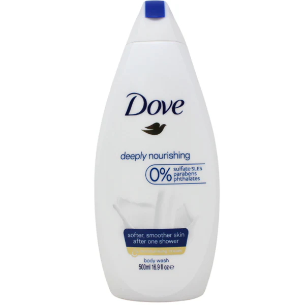 DOVE - DEEPLY NOURISHING BODY WASH 500ML