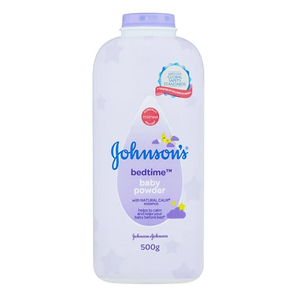 JOHNSON - BED TIME BABY POWDER 500GR