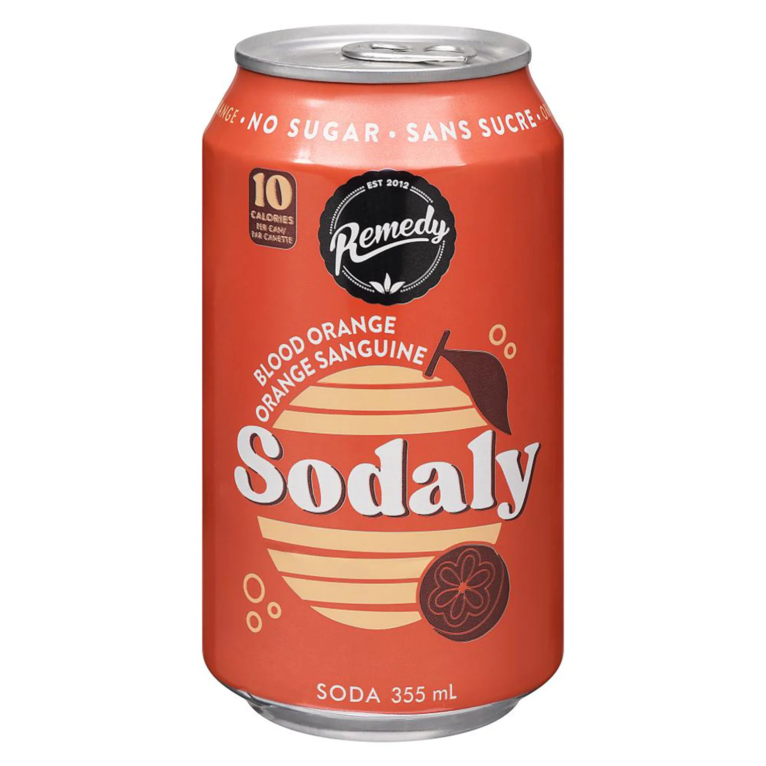 Remedy Drinks - Sodaly Blood Orange 4x355 ML