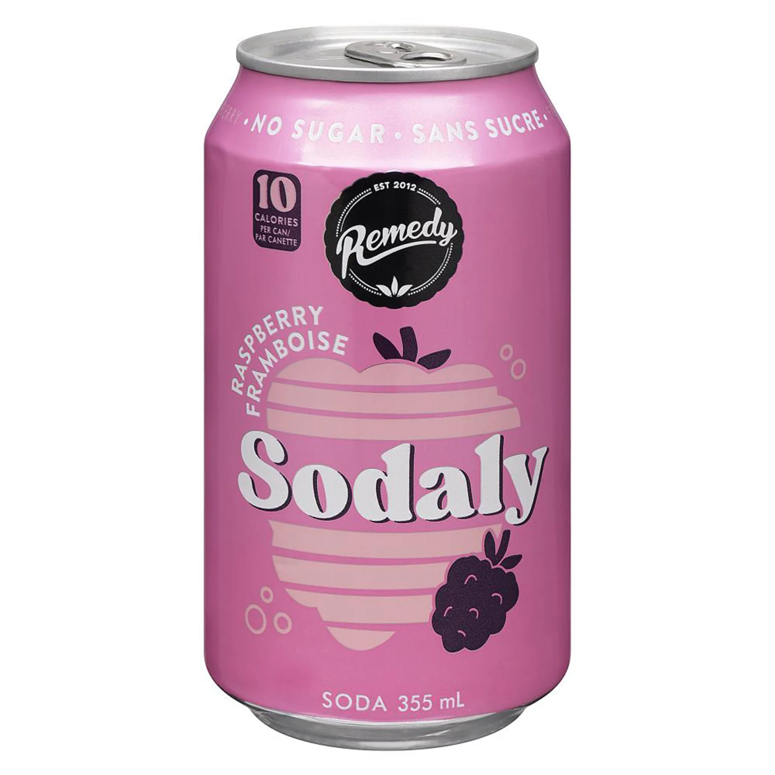 Remedy Drinks - Sodaly Raspberry 4x355 ML