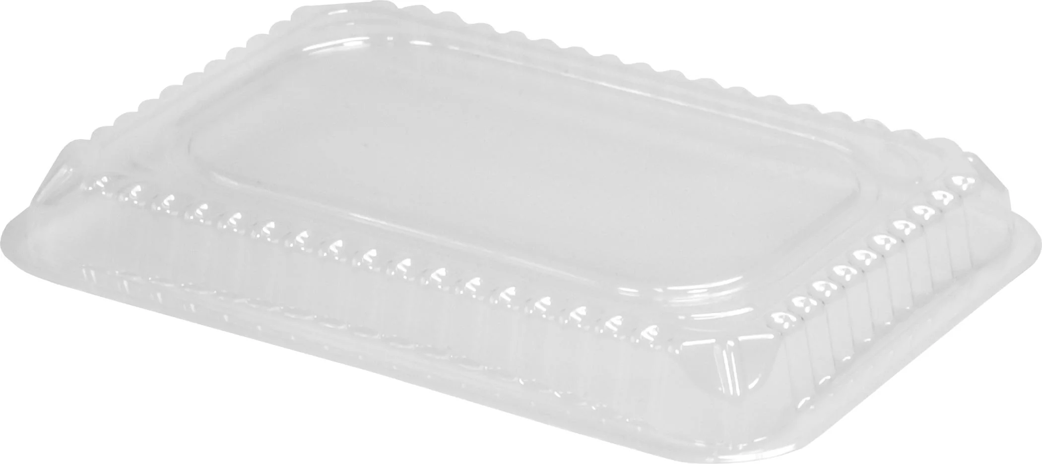 HFA - 1 1/2 lb Flat Laminated Lid - Oblong Pan - 2060L