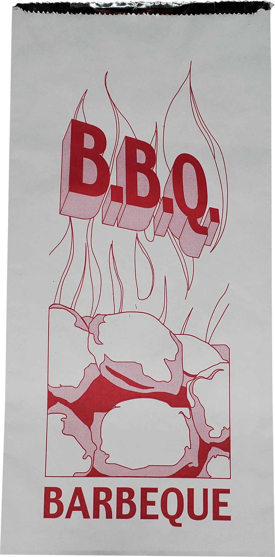 Atlas - 7x3x14 BBQ Foil Printed Bags - Large