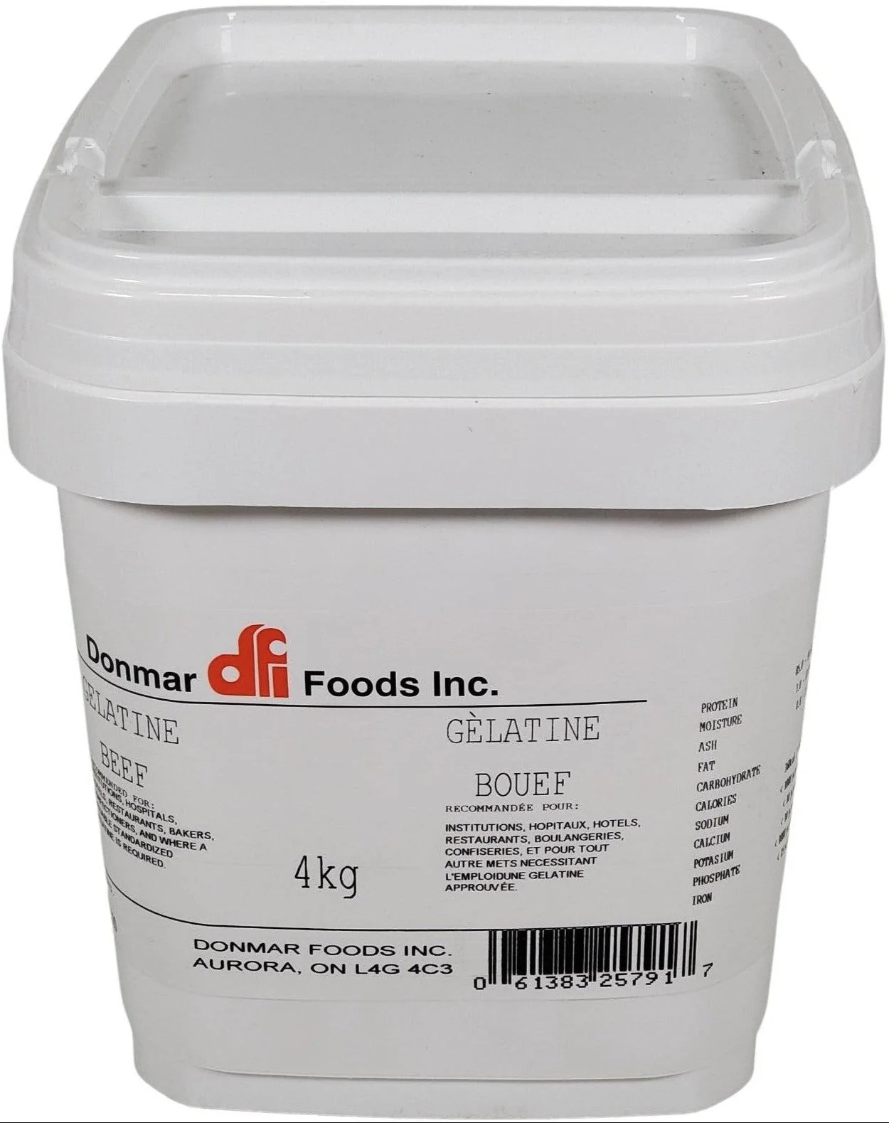 Donmar Beef Gelatine