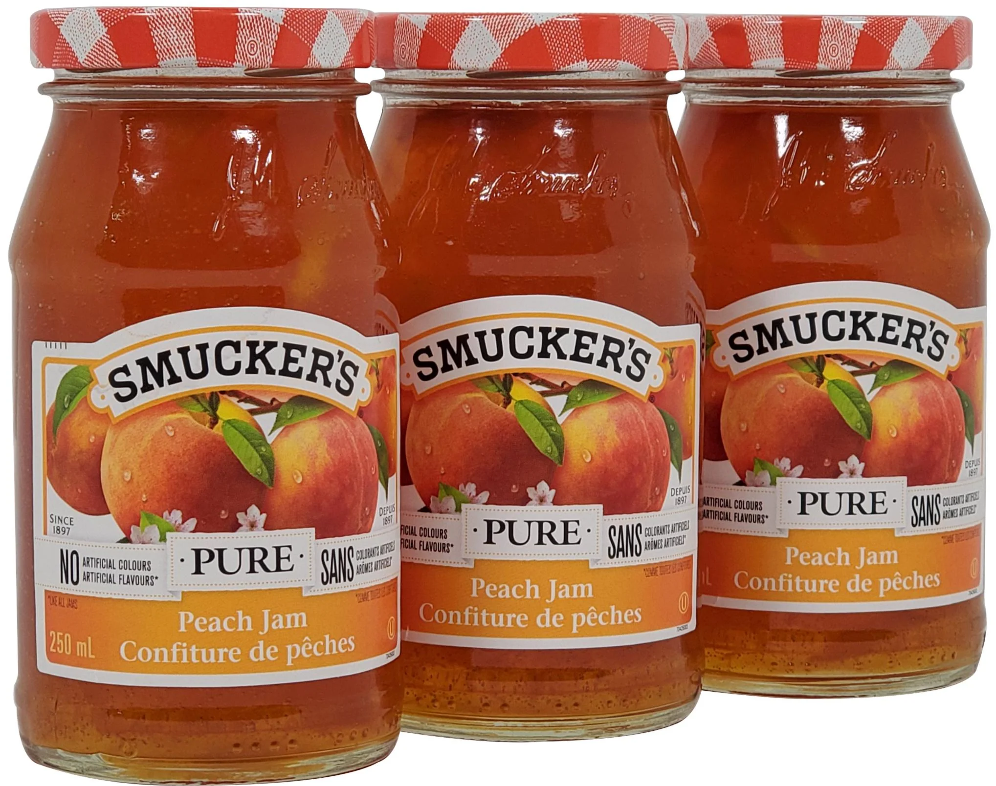 Smuckers - Jam - Pure Peach — Each (250 ML)