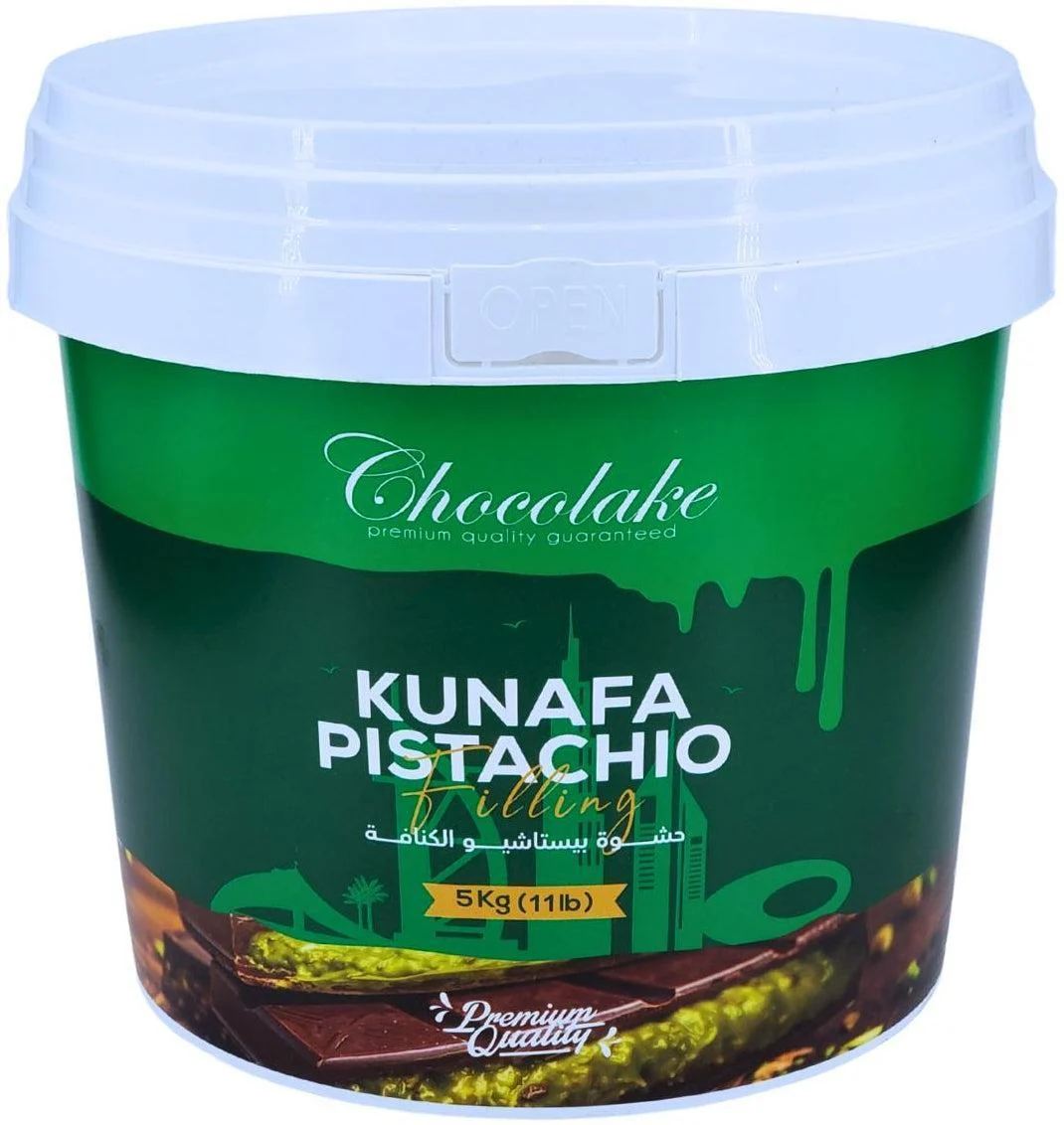 Chocolake Kunafa Pistachio Filling — Case (4 x 5 KG)