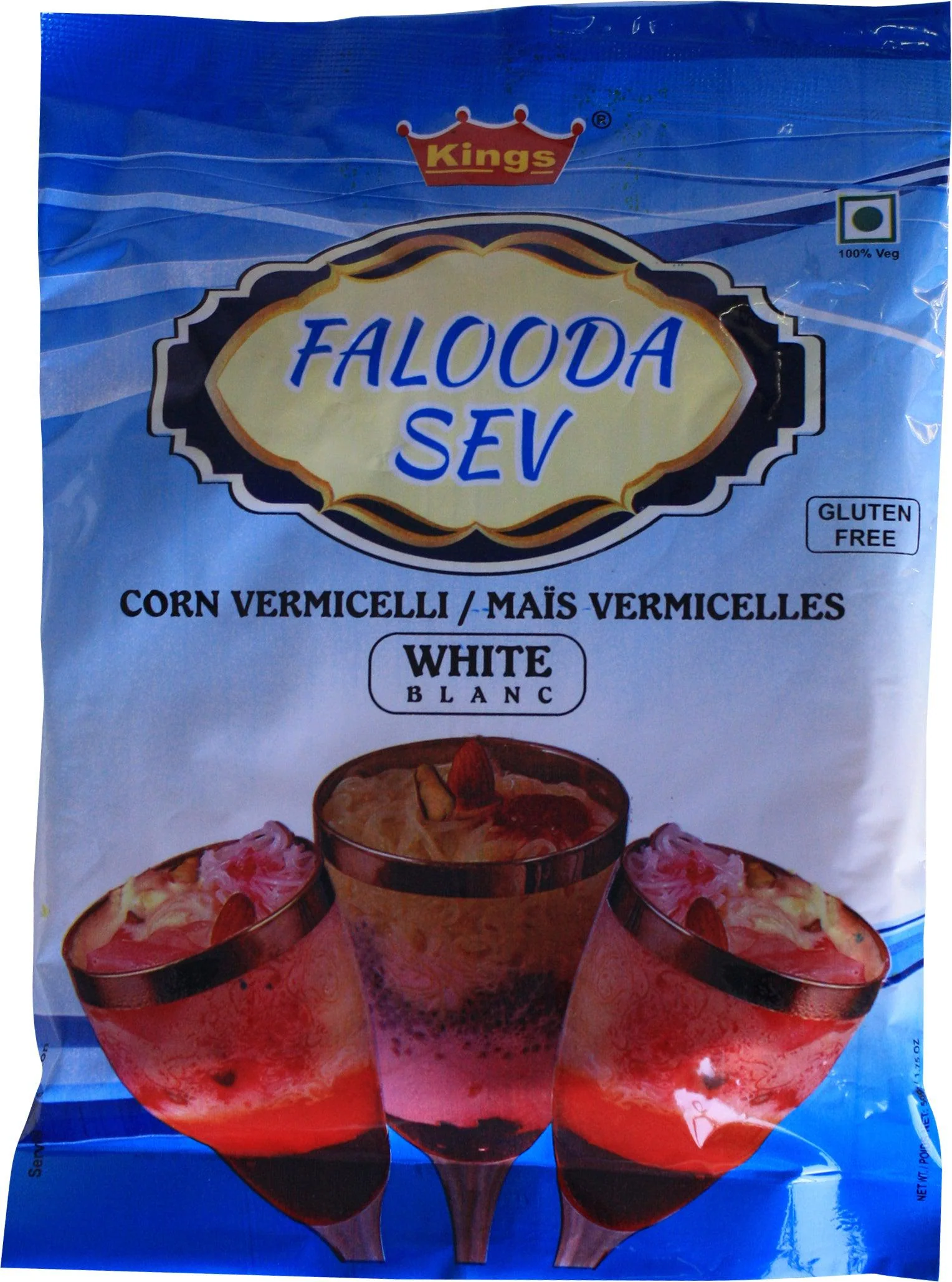 Laxmi/Kings - Falooda Vermicelli Sev — Each (50 G)