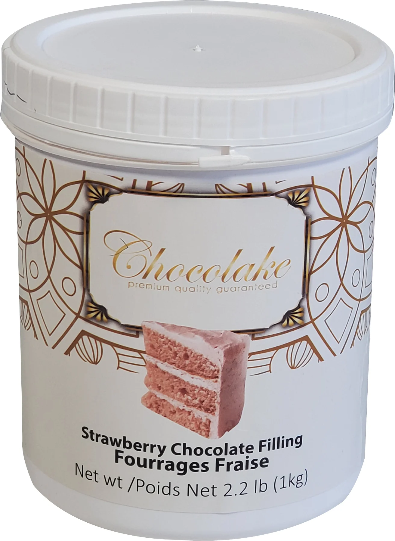 Chocolake Strawberry Filling — Case (4 x 1 KG)