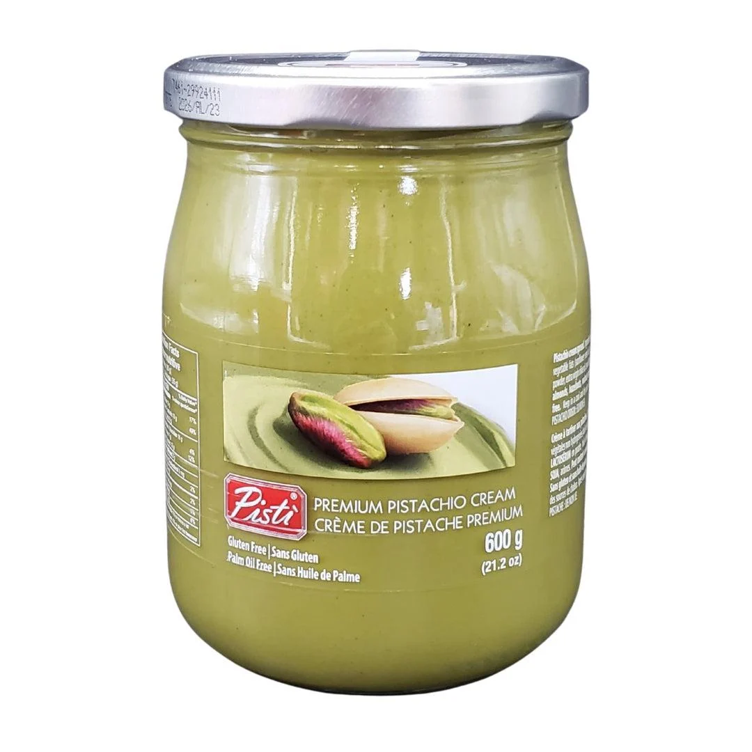 Pisti - Pistachio Cream 45% - Spreadable - 600g — Case (6 x 600 G)