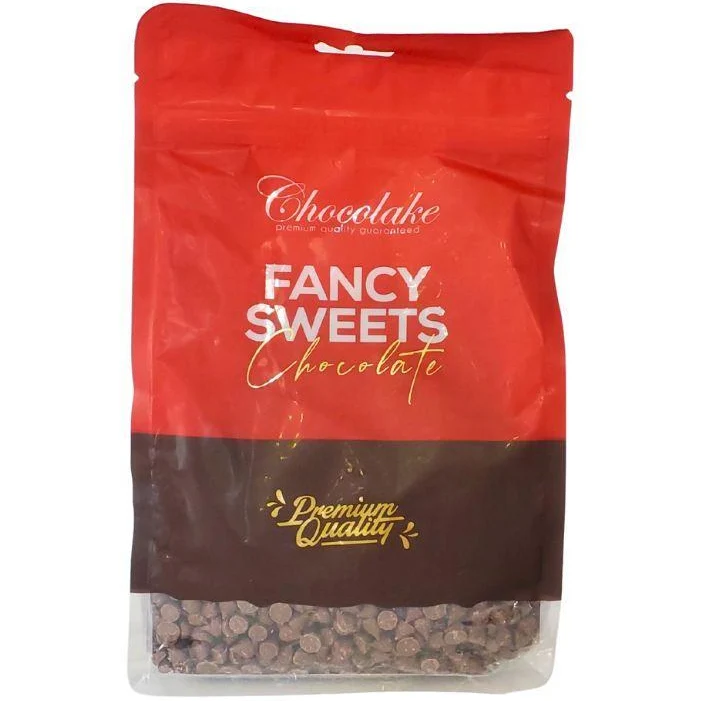 Chocolake Milk Chocolate Chips — Case (5 x 1 KG)