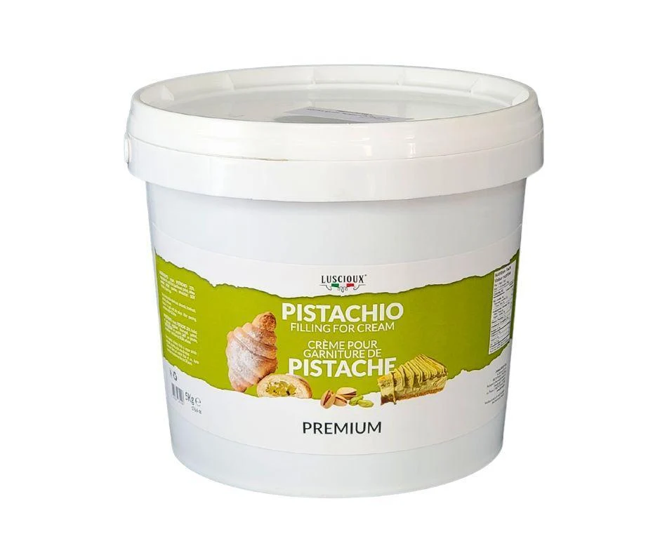Lucioux - Pistachio Filling Cream — Case (2 x 5 KG)