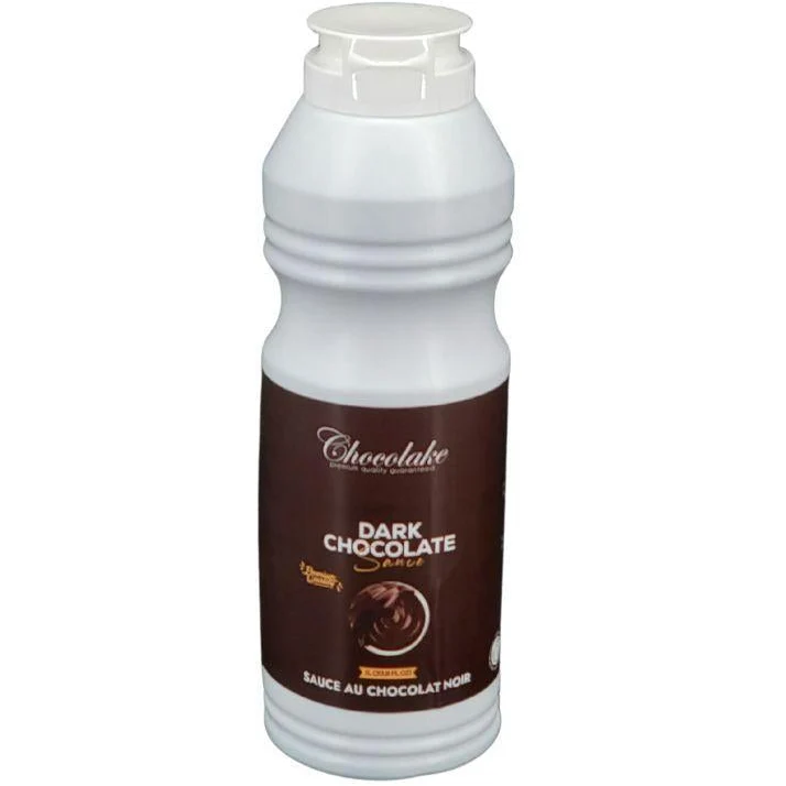 Chocolake Dark Chocolate Sauce — Case (6 x 1 KG)