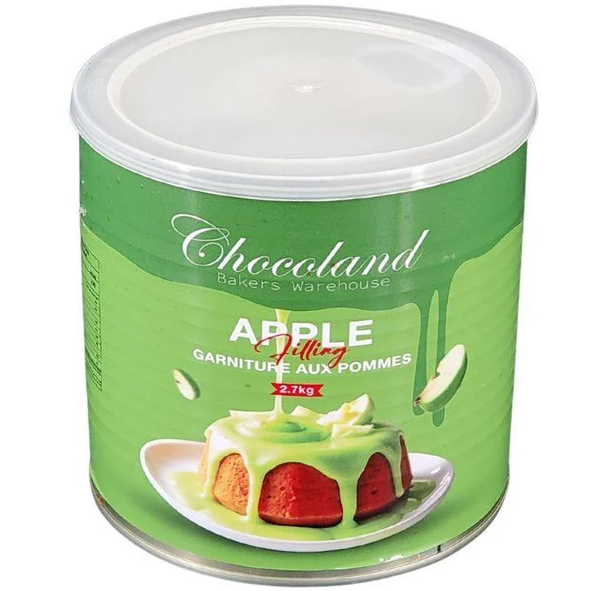 Chocoland Apple Filling 70% — Case (4 x 2.7 KG)