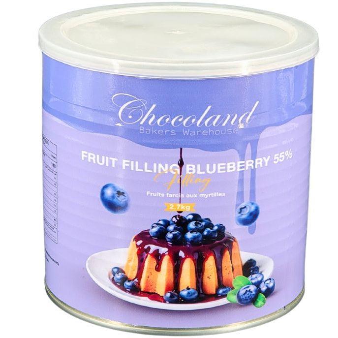Chocoland Blueberry Filling 55% — Each (2.7 KG)