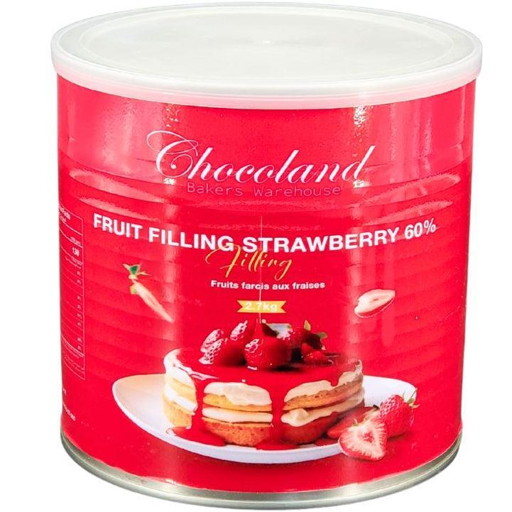 Chocoland Strawberry Filling 60% — Each (2.7 KG)