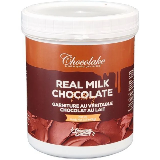Chocolake Real Milk Chocolate Filling — Case (4 x 1 KG)
