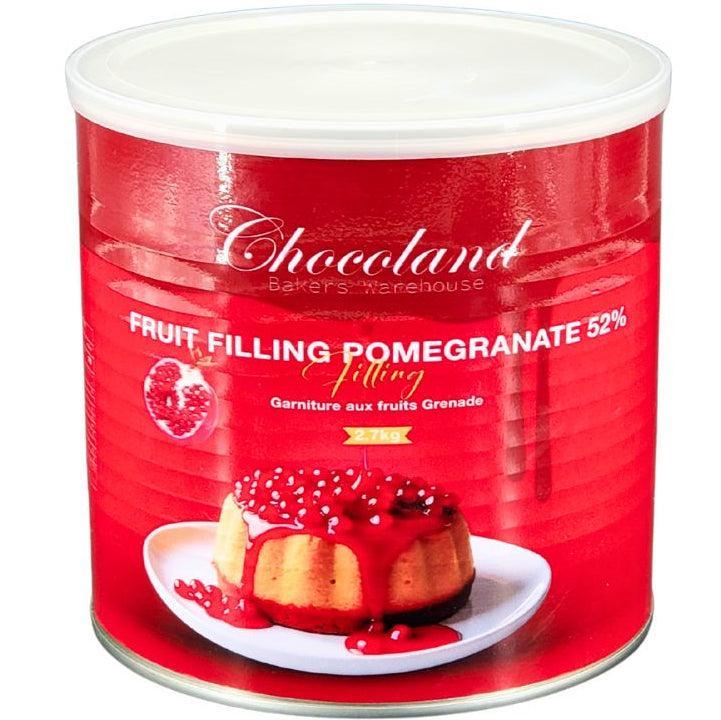 Chocoland Pomegranate Filling 52% — Case (2.7 KG)