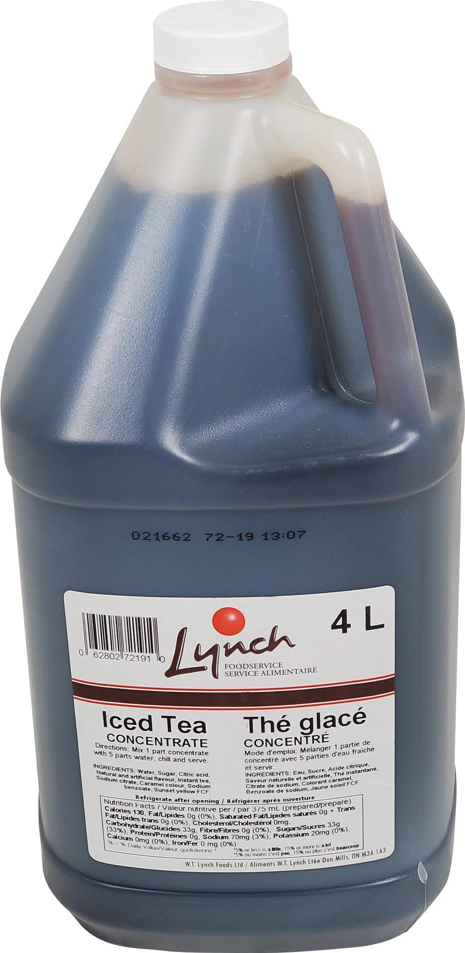 Lynch - Foods Iced Tea Concentrate — Each (4 L)