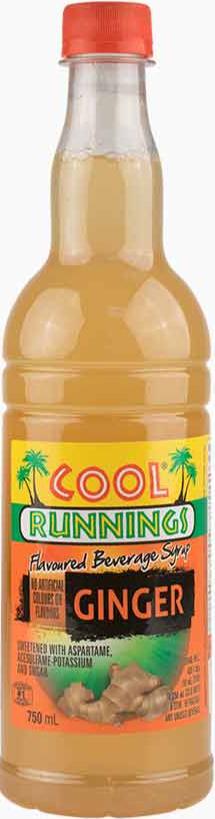 Cool Runnings - Ginger Beverage Syrup — Each (750 ML)