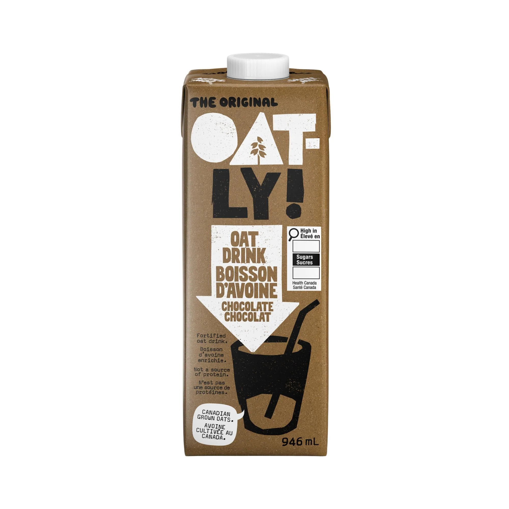 Oatly - Oat Drink - Chocolate — Case (12 x 946 ML)