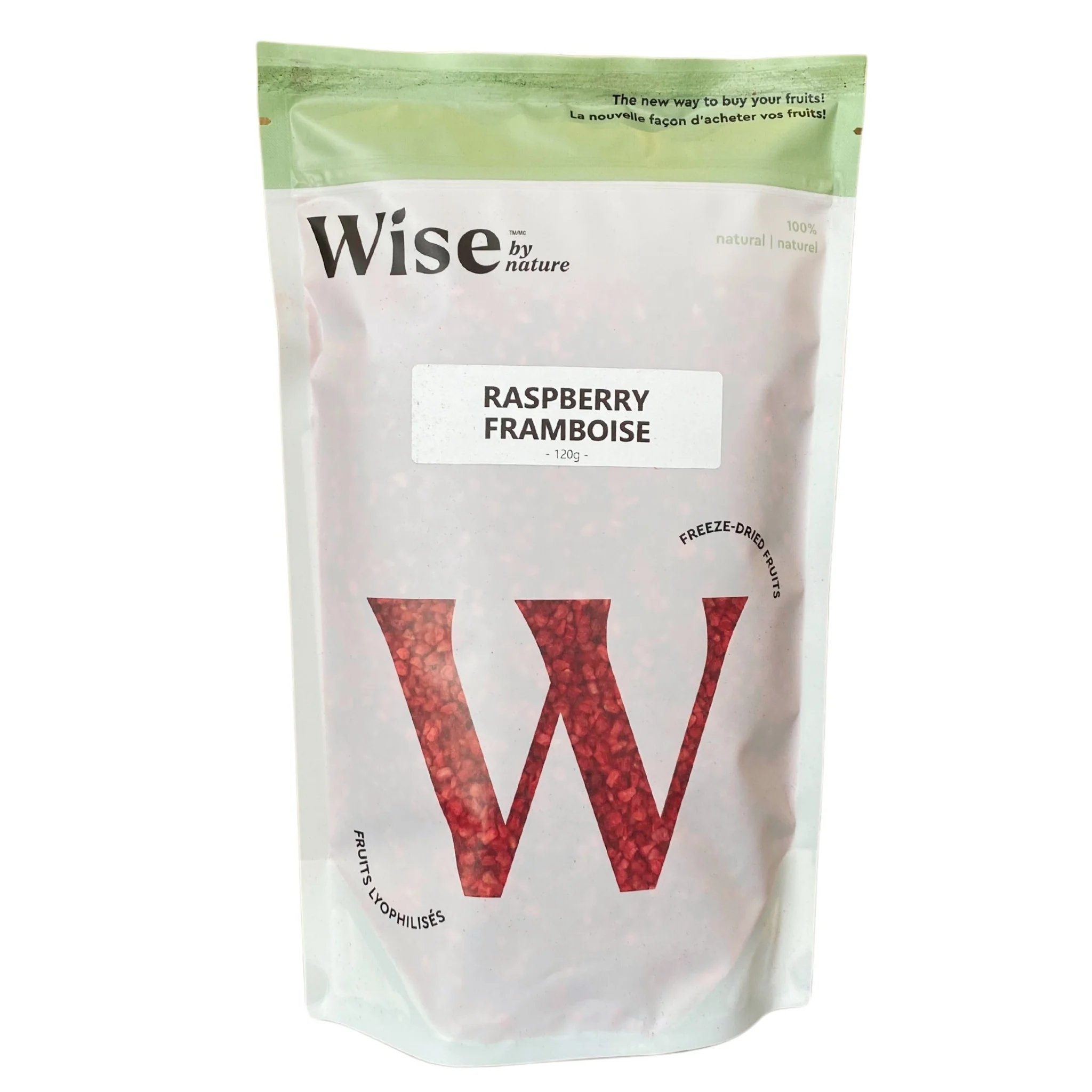 Wise By Nature - Raspberry - Diced — Each (120 G)