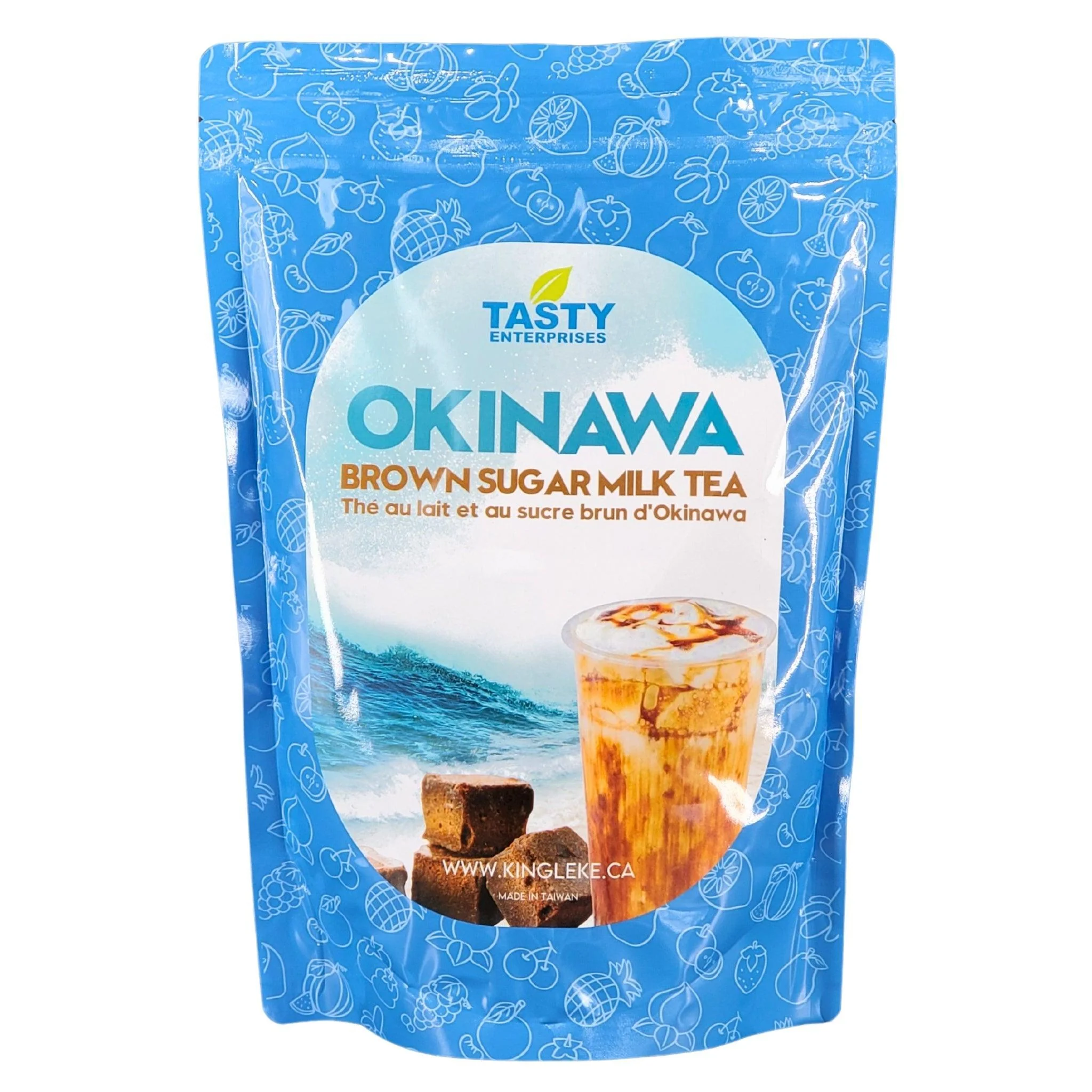 Tasty - Okinawa Brown Sugar Milk Tea Powder — Case (20 x 1 KG)