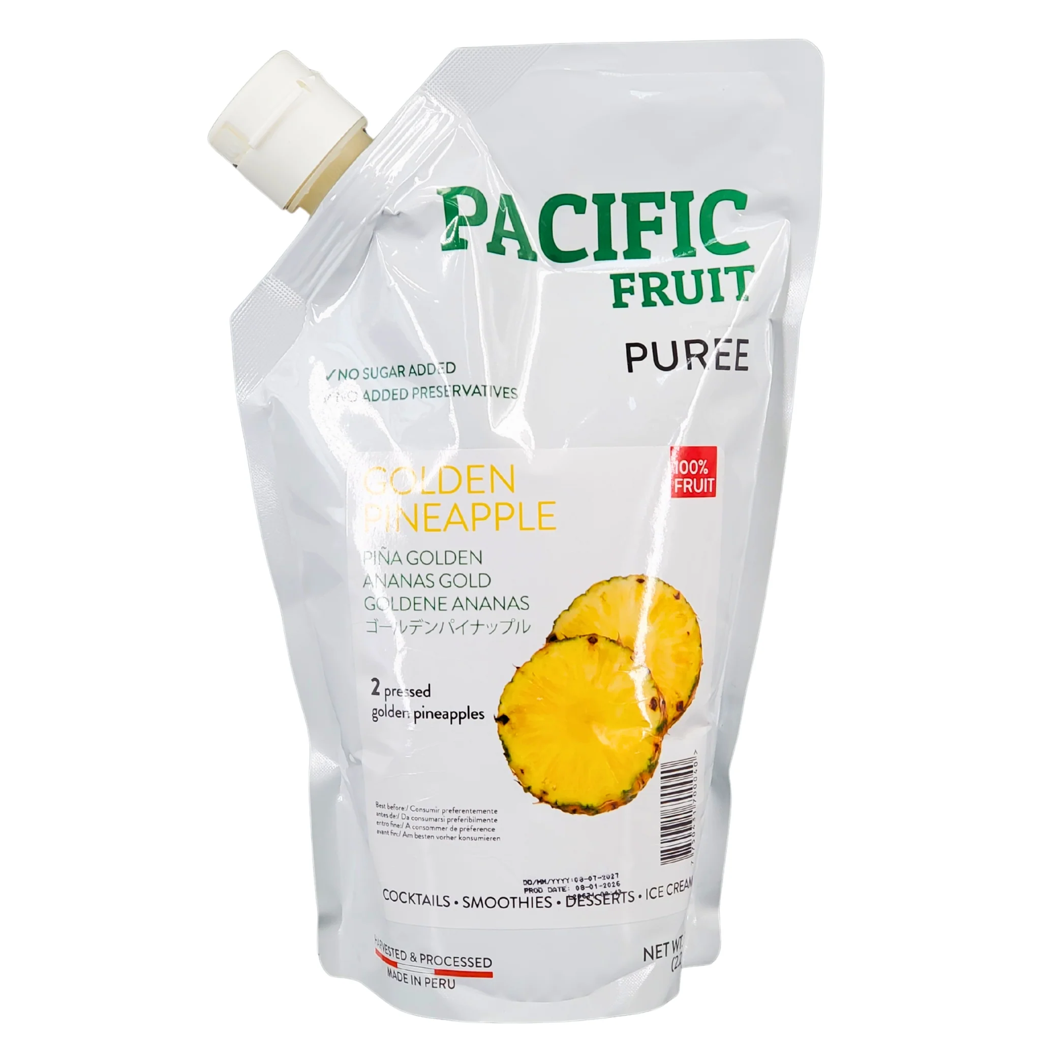 Pacific Fruit Pineapple Purée — Each (1 KG)