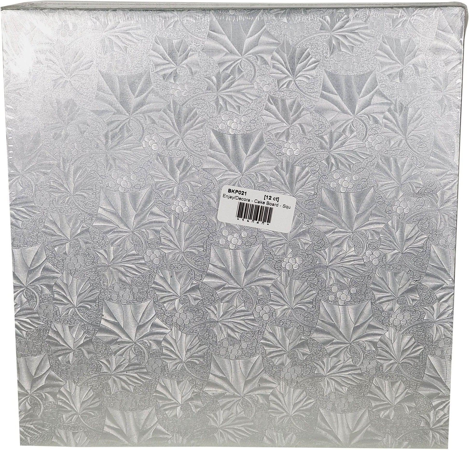 Enjay - Cake Board - Square - 12x12x1/4 — Case (12 CT)