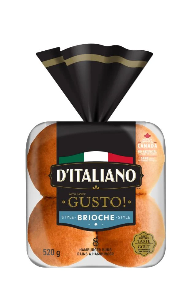 Ditaliano - Brioche - Hamb Bun 8S/16114/16376 - Fresh