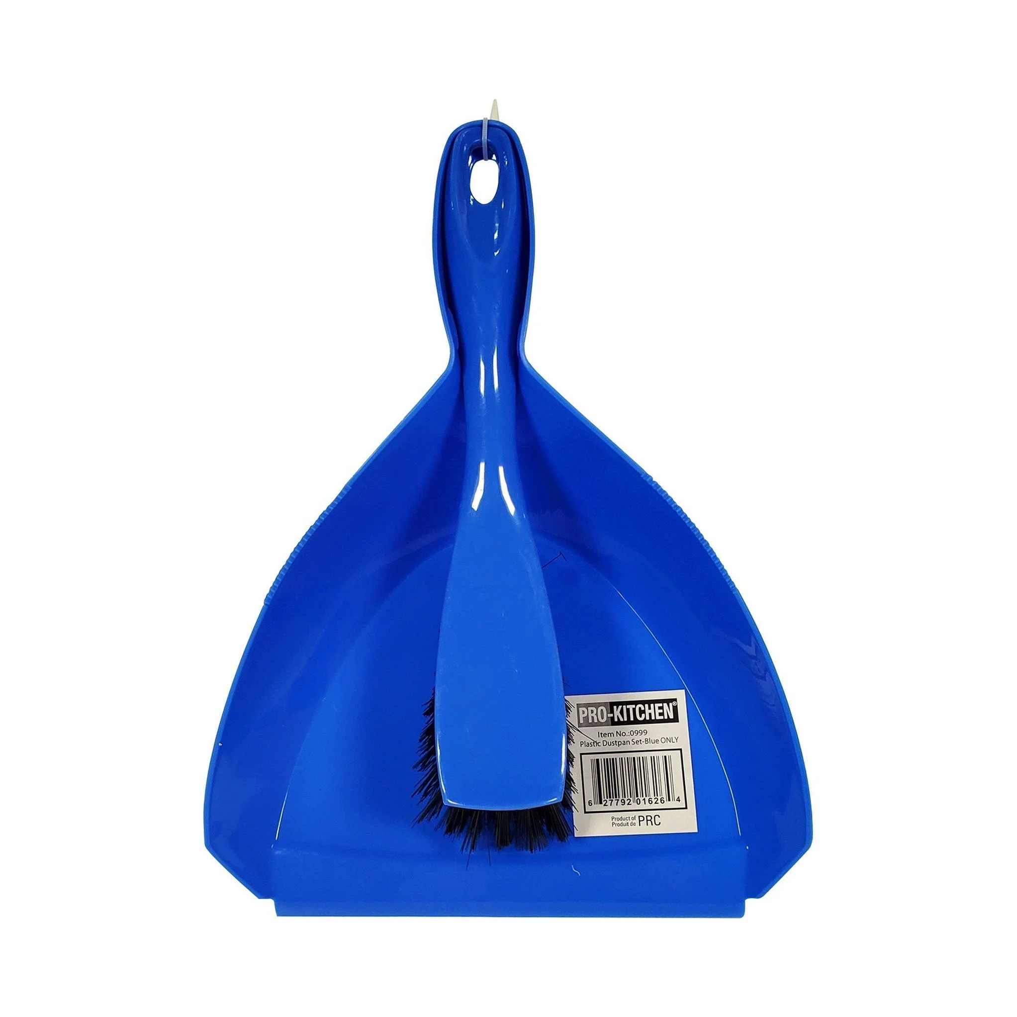 Lobby Dust Pan - Blue w/Broom Set - 0999 — Case (24 CT)