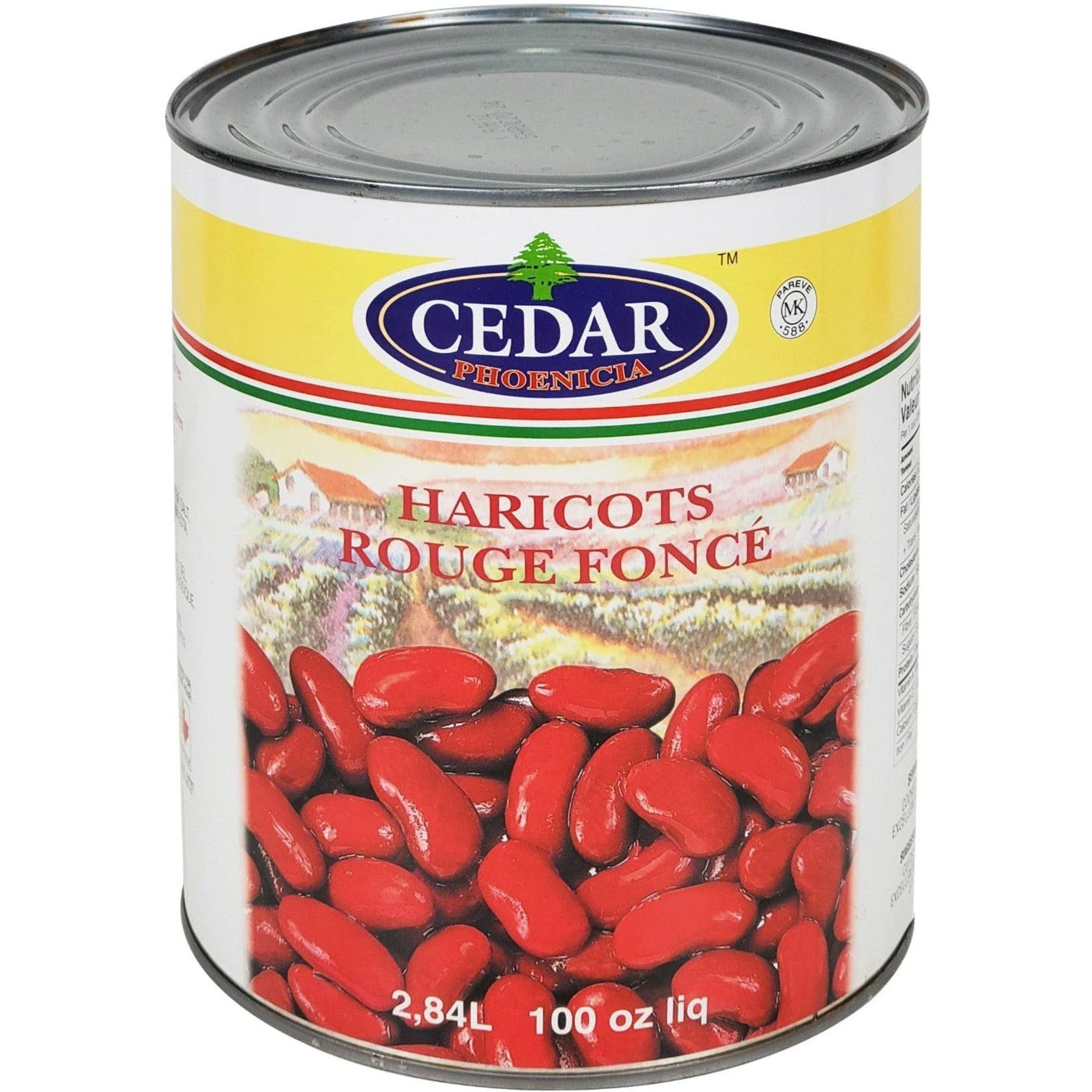 Cedar - Kidney Beans - Red - Dark — Case (6 x 100 OZ)