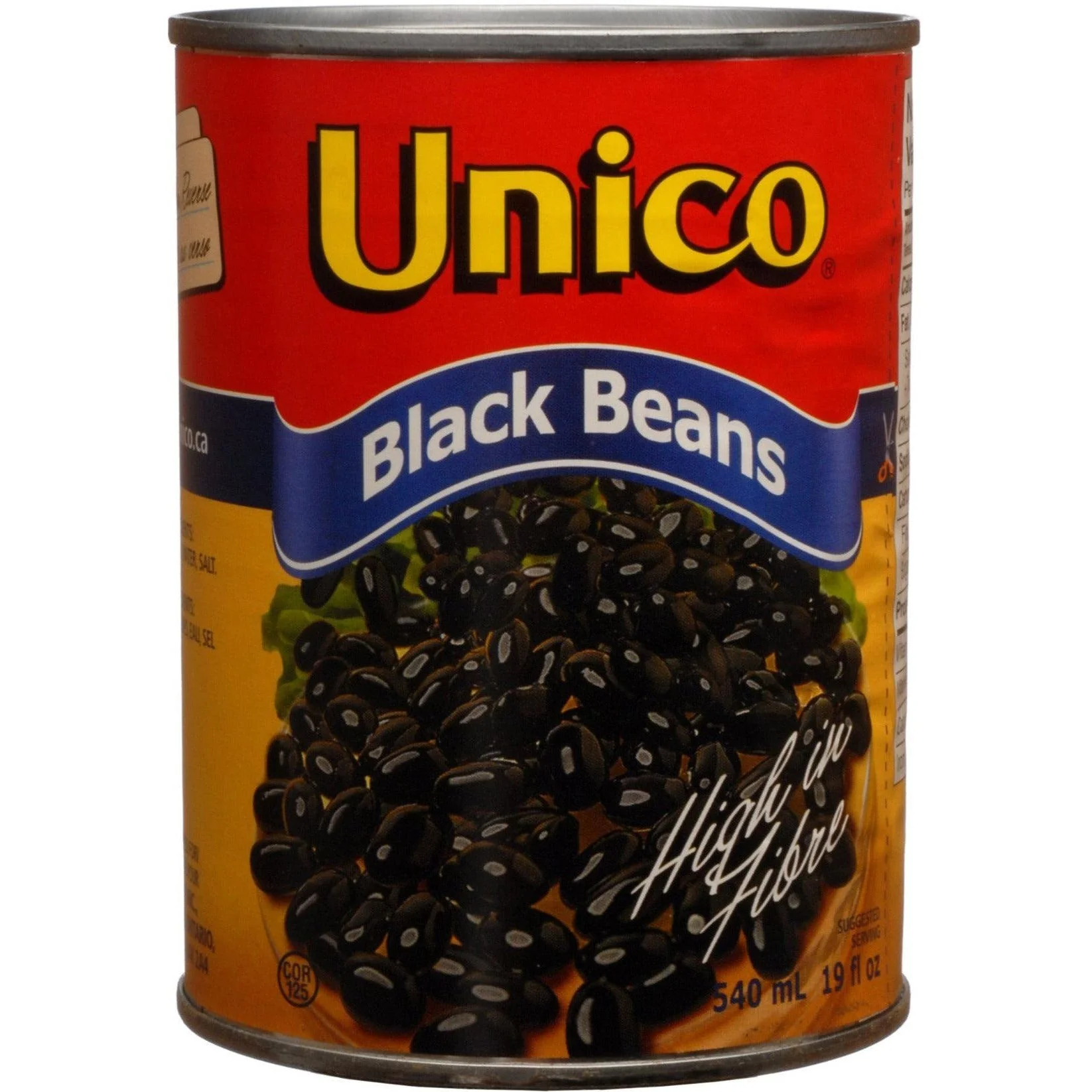 Unico - Black Beans — Each (540 ML)