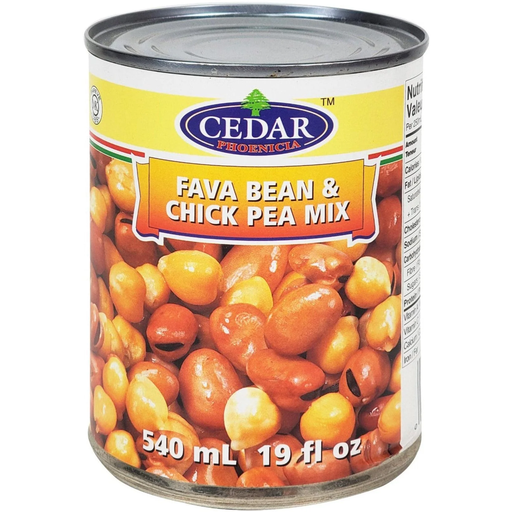 Cedar - Fava Beans & Chick Pea Mix — Each (540 ML)