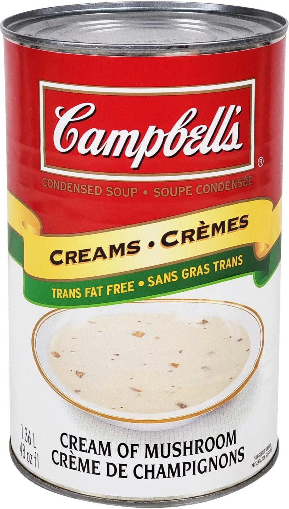 Campbell's - Cream of Mushroom Soup — Case (12 x 48 OZ)