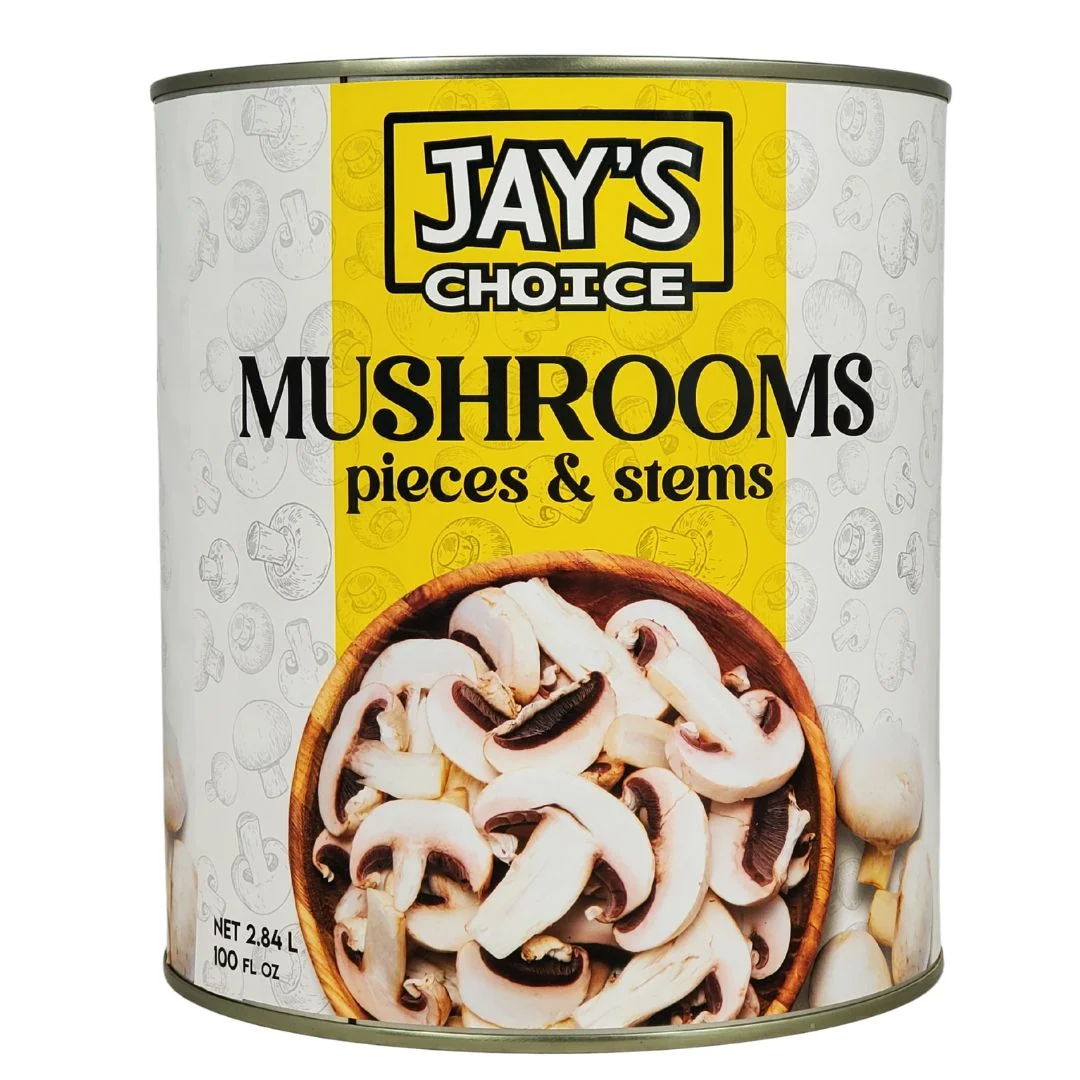 Jay's Choice - Mushroom Pieces and Stems - 5218 — Each (100 OZ)