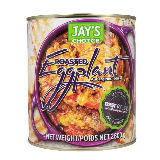 Jay's Choice - Roasted - Eggplant - Puree — Case (6 x 2.8 KG)