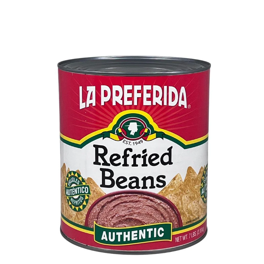 La Preferdia - Refried Beans - Authentic - Smooth — Each (112 OZ)