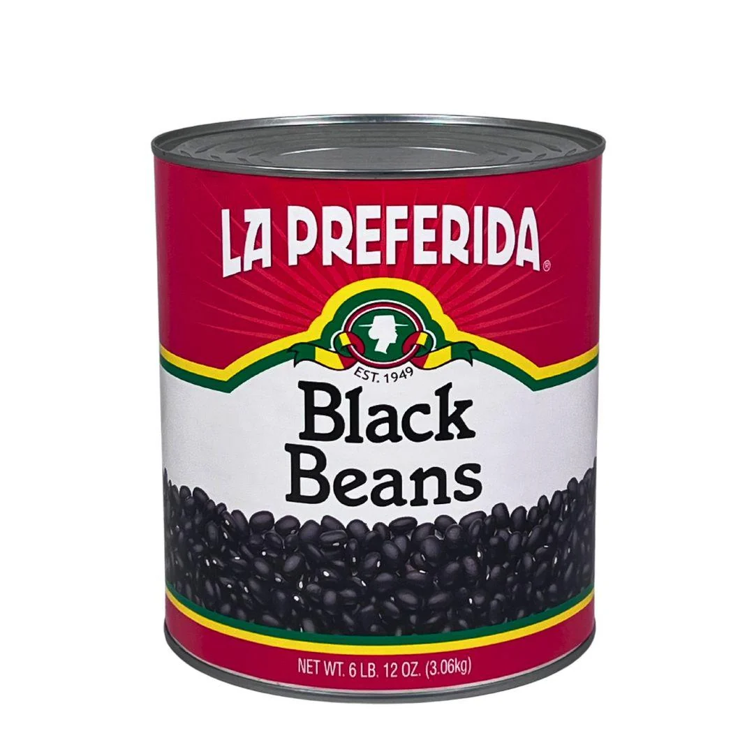 LA Preferdia - Black Beans — Case (6 x 108 OZ)