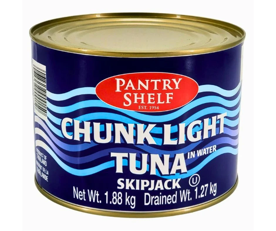 Pantry Shelf - Chunk Light Tuna in Water - Skipjack — Case (6 x 1.88 KG)