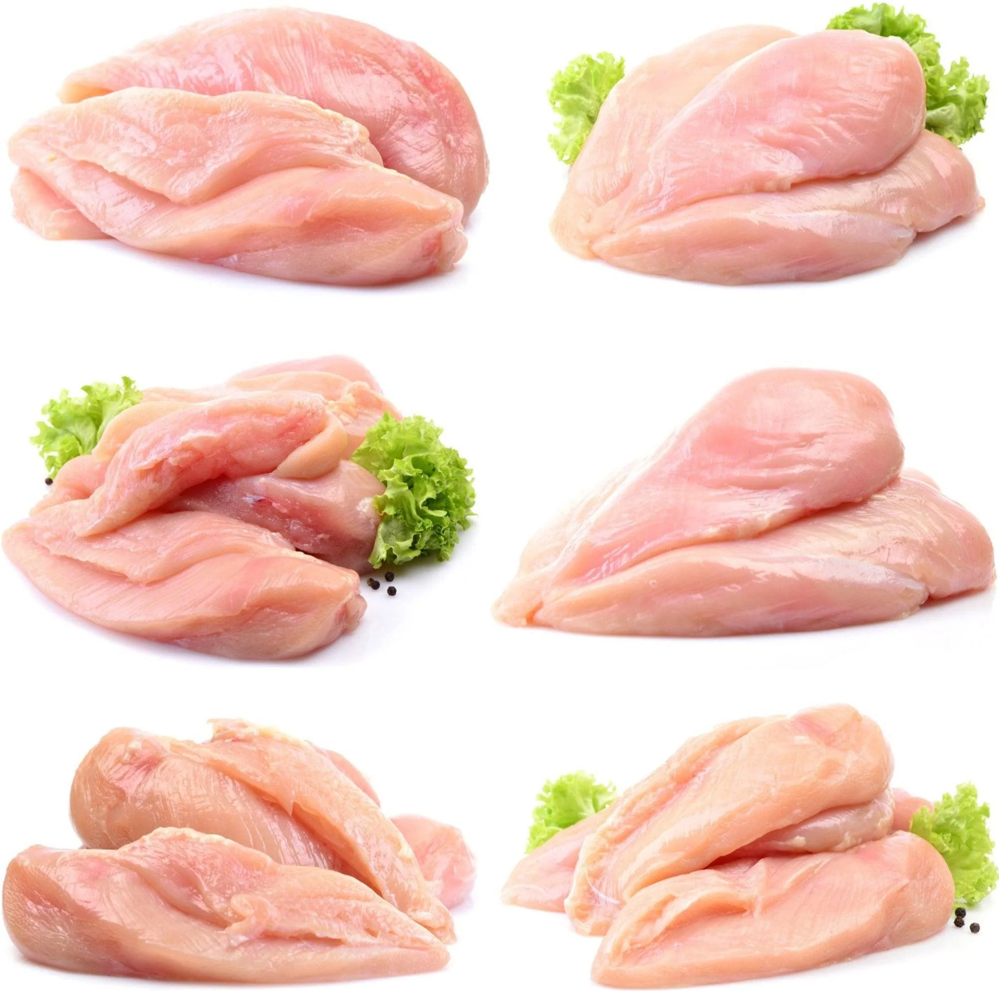 Fresh - Chicken Breasts - Machine Slaughtered Halal — Case (5 x 5 KG)