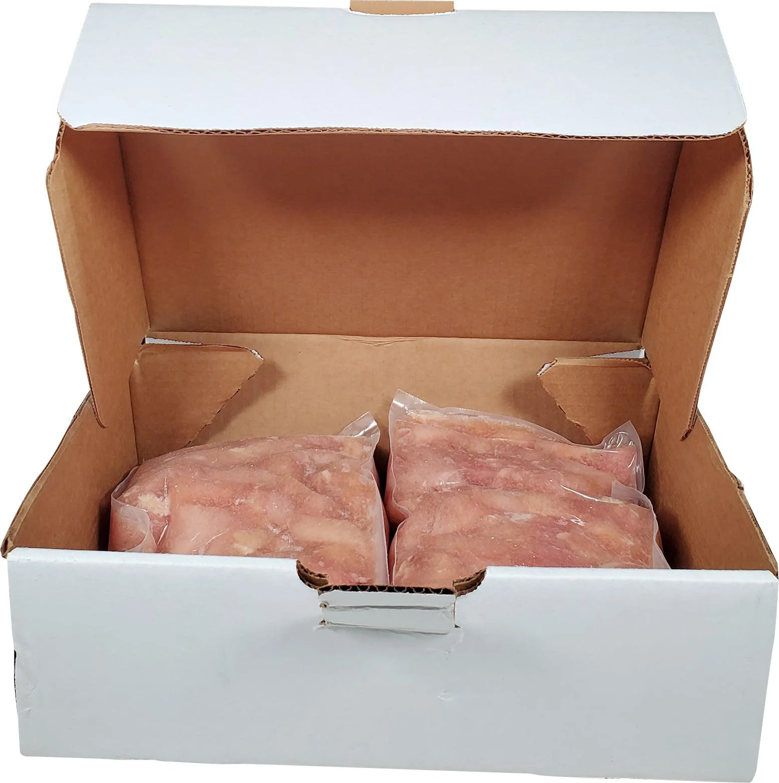 Glacial Treasures - Raw - Chicken Breast Cubes - Halal — Case (2 x 2.5 KG)