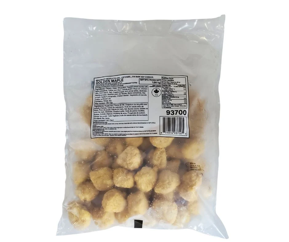 Golden Maple - Battered Chicken Balls - Frozen — Each (2 KG)
